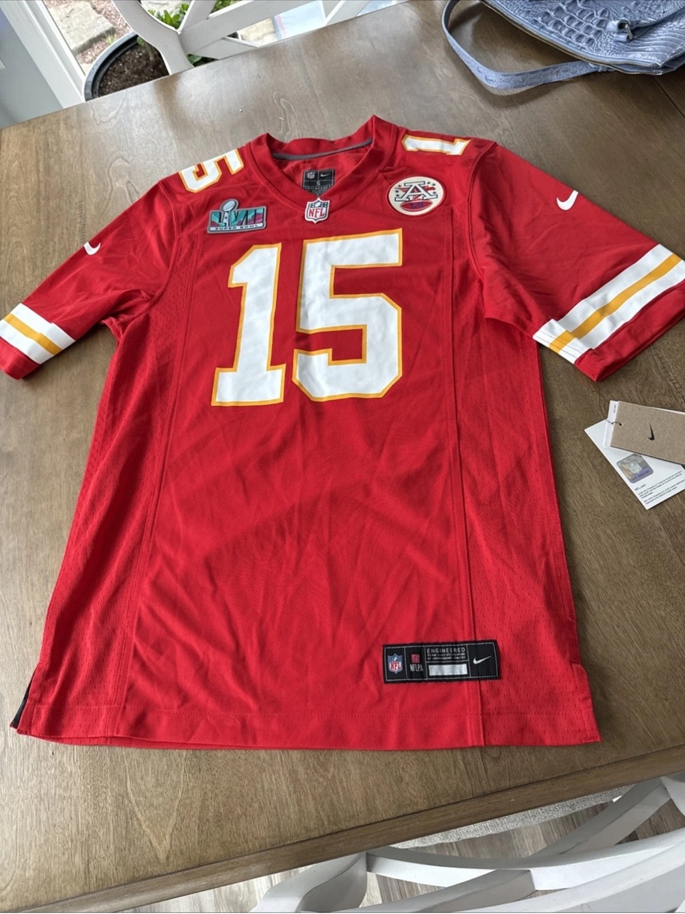 Nike Patrick Mahomes Chiefs Super Bowl LVII Jersey NEW w Tags Size S Authentic